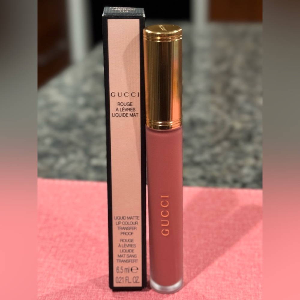 Gucci Rouge à Lèvres Liquid Matte Lipstick in Shade 114 Grace Cinnamon
